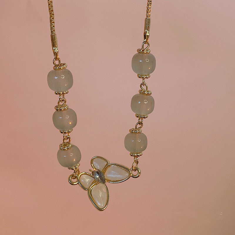 Opal Butterfly Bracelet