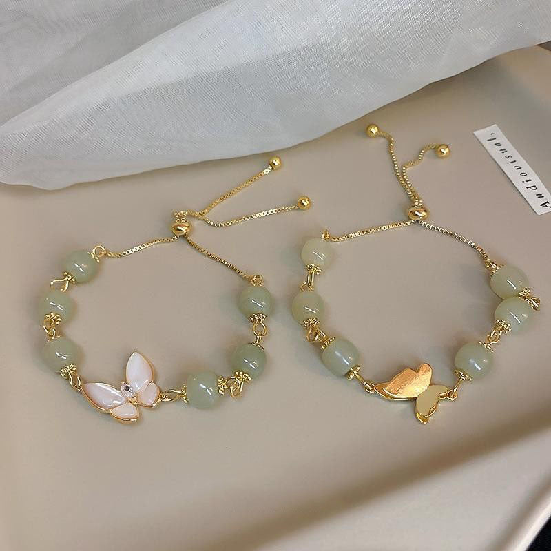 Opal Butterfly Bracelet