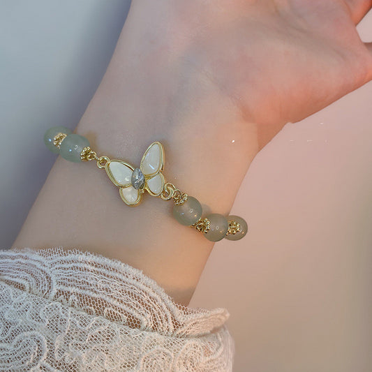 Opal Butterfly Bracelet