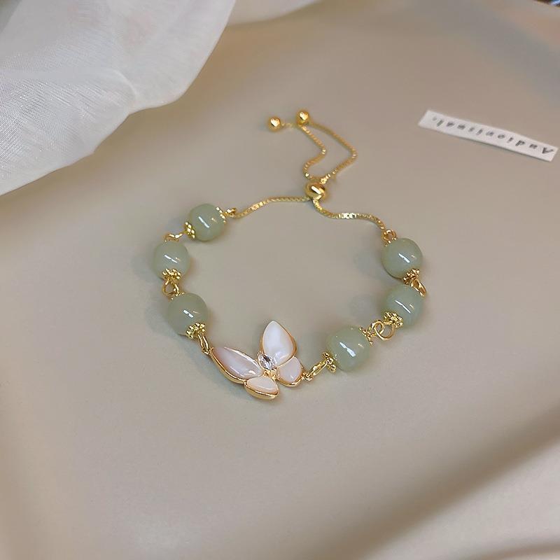 Opal Butterfly Bracelet